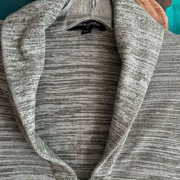 Banana Republic Heather Gray Knit Sweater XXL - Picture 2 of 11